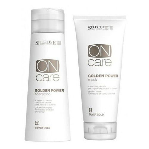 On Care Silver Gold. Для обесцвеченных и седых волос