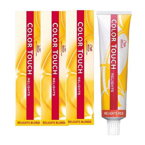 Color Touch Relights. Интенсивное тонирование мелированных прядей