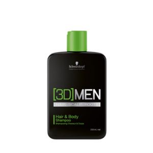 Шампунь для волос и тела 3D Men Hair & Body Shampoo 250 мл