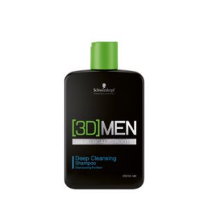 Шампунь для глубокого очищения волос 3D Men Deep Cleansing Shampoo 1000 мл