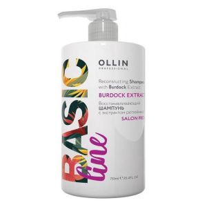 Восстанавливающий шампунь с экстрактом репейника Reconstructing Shampoo 750 мл