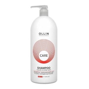Шампунь, сохраняющий цвет и блеск окрашенных волос Color&Shine Save Shampoo 1000 мл