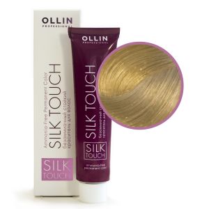 Безаммиачный стойкий краситель Ollin Silk Touch 10/0 светлый блондин 60 мл