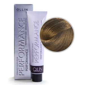 Перманентная крем-краска Ollin Performance. 8/1 светло-русый пепельный 60 мл