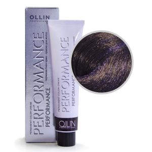Перманентная крем-краска Ollin Performance. 0/82 сине-фиолетовый 60 мл