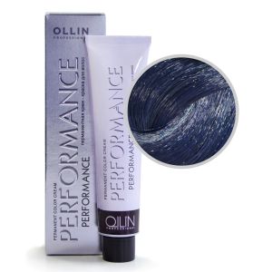 Перманентная крем-краска Ollin Performance. 0/88 синий 60 мл