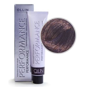 Перманентная крем-краска Ollin Performance. 6/22 темно-русый фиолетовый 60 мл
