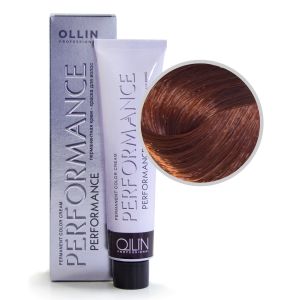 Перманентная крем-краска Ollin Performance. 6/4 темно-русый медный 60 мл