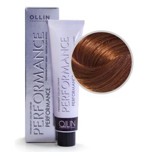 Перманентная крем-краска Ollin Performance. 7/34 русый золотисто-медный 60 мл