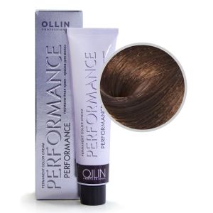Перманентная крем-краска Ollin Performance. 7/7 русый коричневый 60 мл