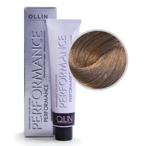 Перманентная крем-краска Ollin Performance. 7/72 русый коричнево-фиолетовый 60 мл