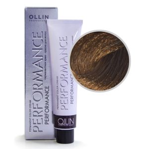 Перманентная крем-краска Ollin Performance. 8/03 светло-русый прозрачно-золотистый 60 мл