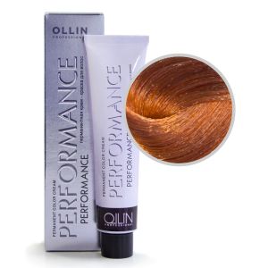 Перманентная крем-краска Ollin Performance. 8/43 светло-русый медно-золотистый 60 мл