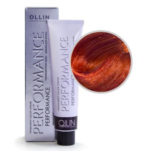 Перманентная крем-краска Ollin Performance. 8/44 светло-русый интенсивно-медный 60 мл