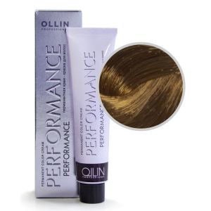 Перманентная крем-краска Ollin Performance. 8/73 светло-русый коричнево-золотистый 60 мл