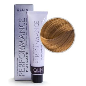 Перманентная крем-краска Ollin Performance. 9/03 блондин прозрачно-золотистый 60 мл