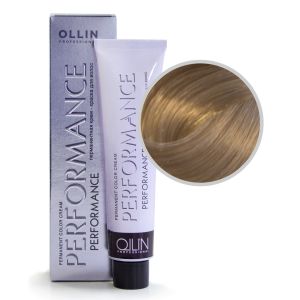 Перманентная крем-краска Ollin Performance. 9/1 блондин пепельный 60 мл