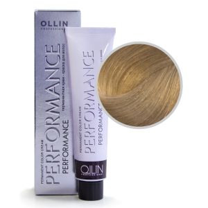 Перманентная крем-краска Ollin Performance. 10/31 светлый блондин золотисто-пепельный 60 мл