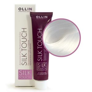 Безаммиачный стойкий краситель Ollin Silk Touch 0/00 корректор нейтральный 60 мл