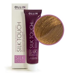 Безаммиачный стойкий краситель Ollin Silk Touch 9/3 блондин золотистый 60 мл