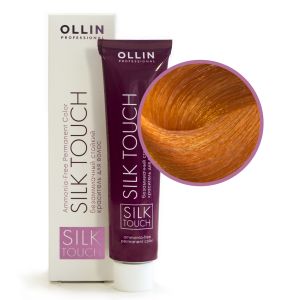 Безаммиачный стойкий краситель Ollin Silk Touch 9/43 блондин медно-золотистый 60 мл