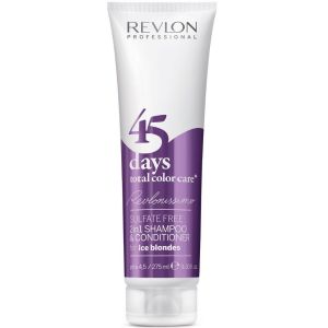 Шампунь-кондиционер для пепельных блондированных оттенков Shampoo&Conditioner Ice Blondes 275 мл