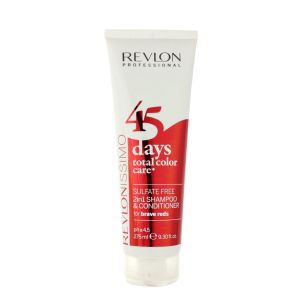 Шампунь-кондиционер для ярких красных оттенков Shampoo&Conditioner Brave Reds 275 мл