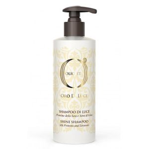 Шампунь-блеск с протеинами шелка и семенем льна Shine Shampoo 750 мл