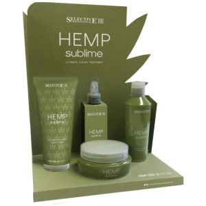 Набор Hemp Sublime (Шампунь 250 мл + Кондиционер 200 мл + Маска 250 мл + Эликсир 100 мл + 20 пробников)