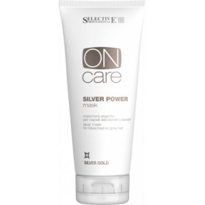 Серебряная маска для обесцвеченных или седых волос Silver Power Mask 200 мл