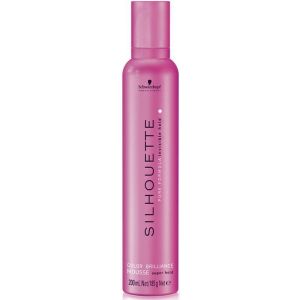 Безупречный мусс сильной фиксации для окрашенных волос Schwarzkopf Silhouette Color Brilliance Mousse 500 мл