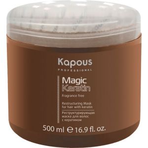 Реструктурирующая маска с кератином серии "Magic Keratin" 500 мл
