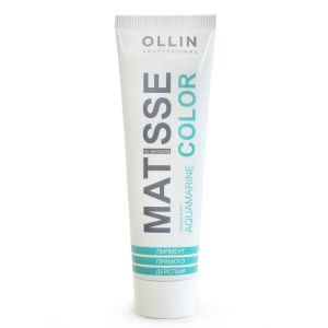 Пигмент прямого действия Ollin Matisse Color. Aquamarine/Аквамарин 100 мл