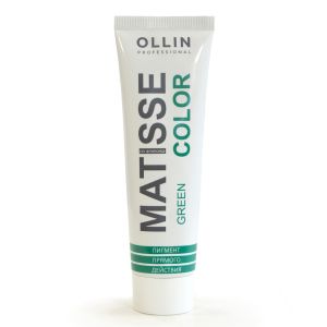 Пигмент прямого действия Ollin Matisse Color. Green/Зеленый 100 мл