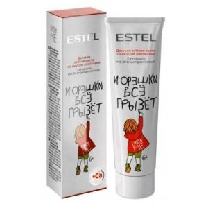 Детская зубная паста со вкусом апельсина 6+ Estel Little Me Toothpaste Orange 50 мл