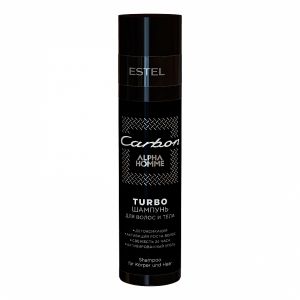 Turbo-шампунь для волос и тела Estel Alpha Homme Carbon 250 мл