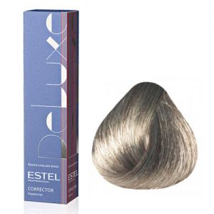 Краска-уход Estel De Luxe 0/0G, графит (Correct) 60 мл