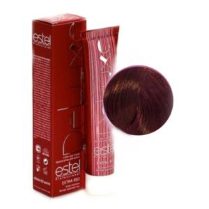 Краска-уход Estel De Luxe 66/56, темно-русый красно-фиолетовый (Extra Red) 60 мл
