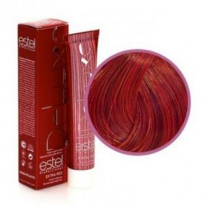 Краска-уход Estel De Luxe 77/55, русый красный интенсивный (Extra Red) 60 мл