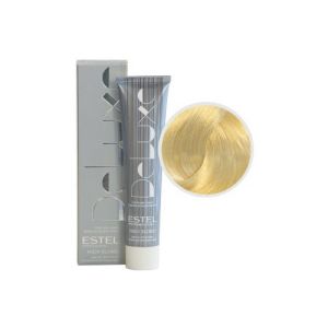 Краска-уход Estel De Luxe 100, натуральный блондин ультра (High blond) 60 мл