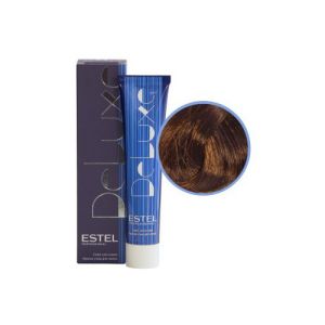 Краска-уход Estel De Luxe 6/4, темно-русый медный 60 мл