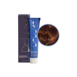 Краска-уход Estel De Luxe 6/44, темно-русый медный интенсивный 60 мл