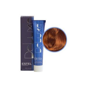 Краска-уход Estel De Luxe 7/44, русый медный интенсивный 60 мл