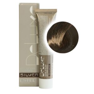 Крем-краска Estel De Luxe Silver 4/0, шатен 60 мл