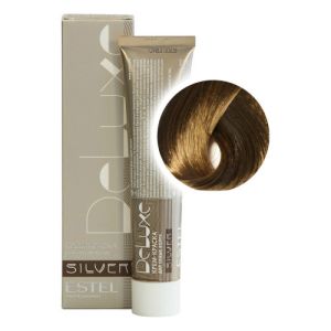 Крем-краска Estel De Luxe Silver 6/0, темно-русый 60 мл