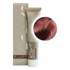Крем-краска Estel De Luxe Silver 6/54, темно-русый красно-медный 60 мл