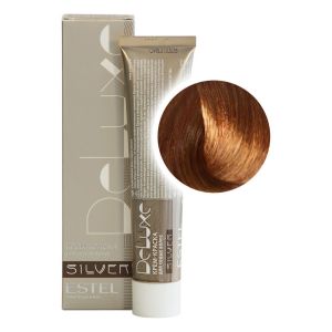 Крем-краска Estel De Luxe Silver 7/43, русый медно-золотистый 60 мл
