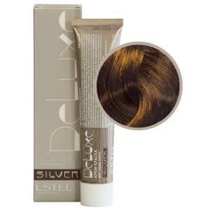 Крем-краска Estel De Luxe Silver 7/47, русый медно-коричневый 60 мл