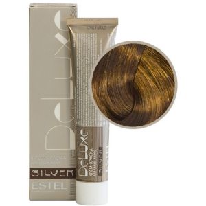 Крем-краска Estel De Luxe Silver 8/37, светло-русый золотисто-коричневый 60 мл