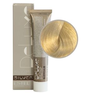 Крем-краска Estel De Luxe Silver 10/0, светлый блондин 60 мл